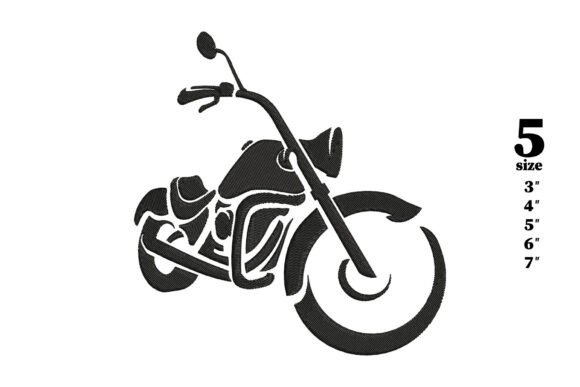 Bike Embroidery for Seasonal and Holiday Creations